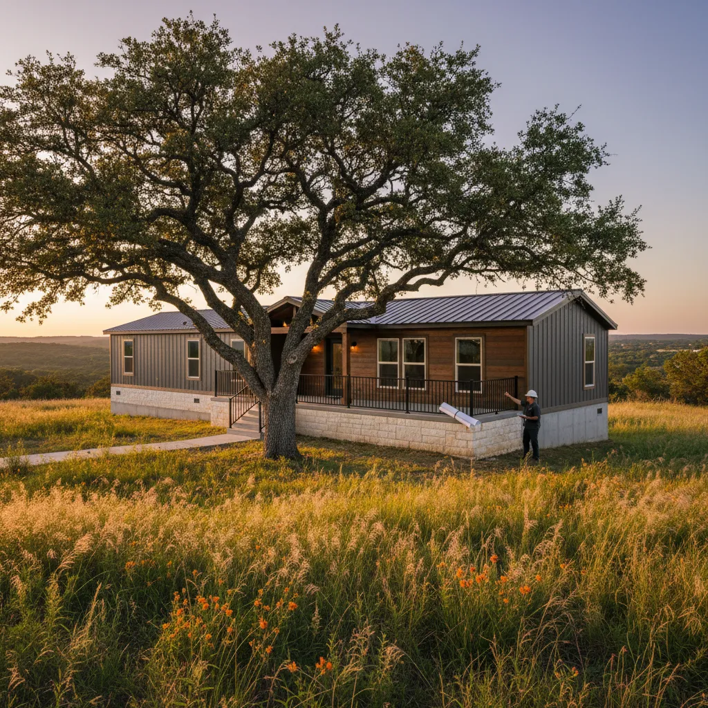 How to Convert a Manufactured Home to Real Property in Texas
