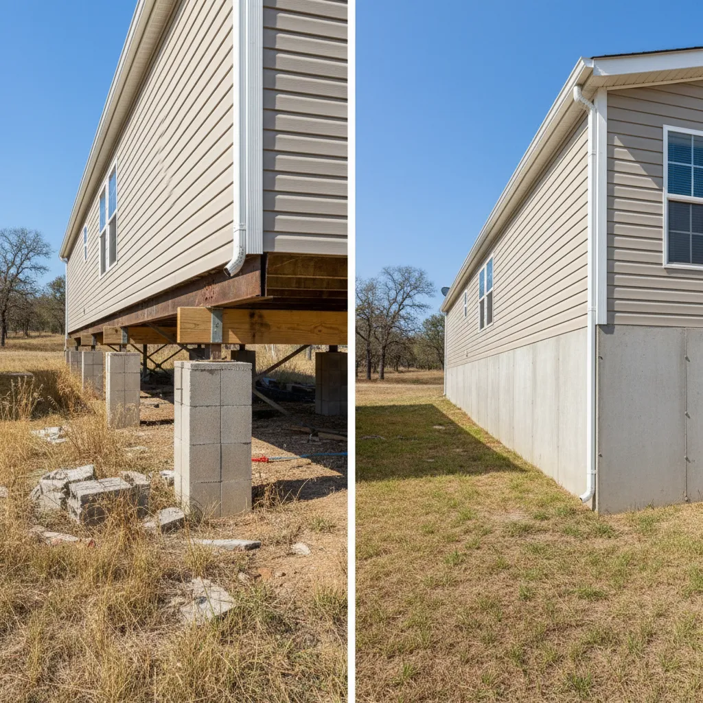 Manufactured Home Foundations: Pier, Slab, and Permanent Compared