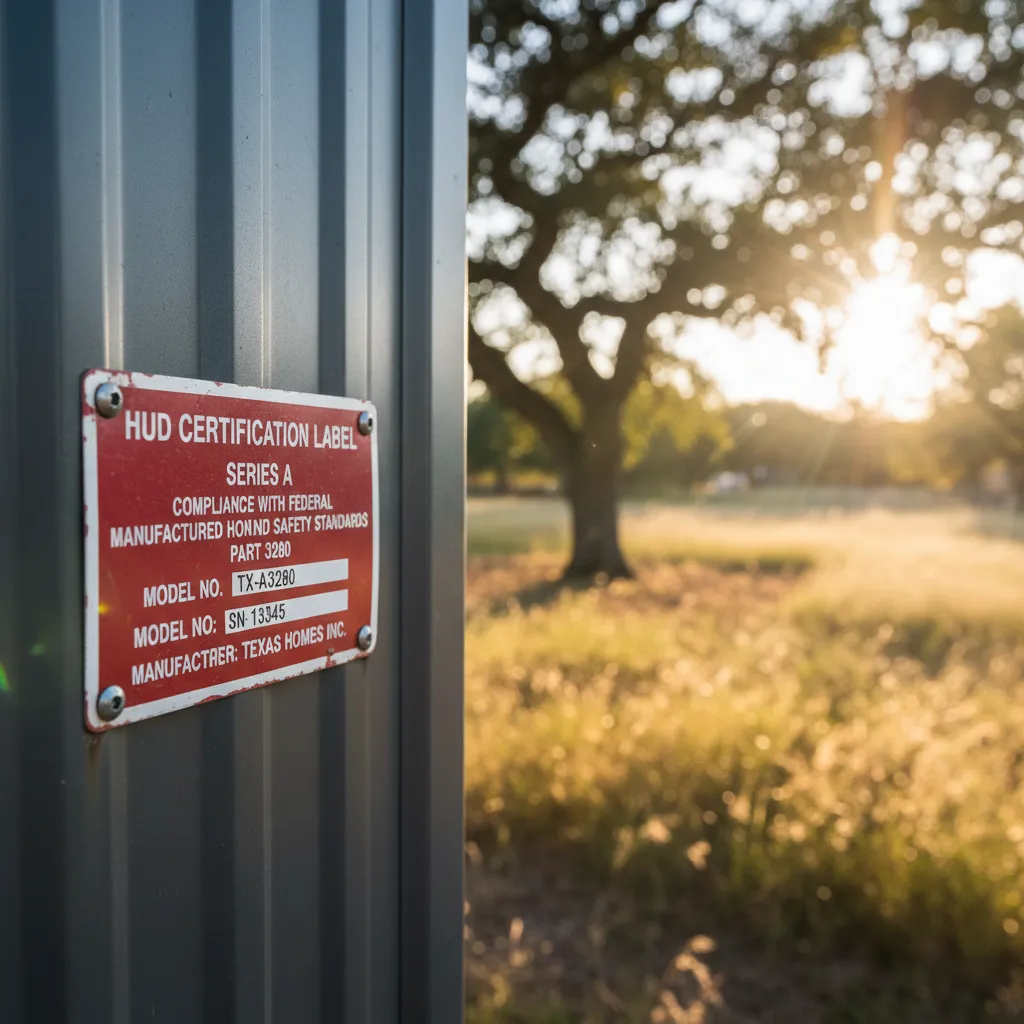 How to Read a Manufactured Home HUD Tag and Data Plate